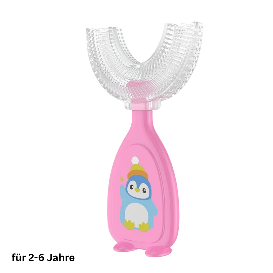SmileBuddy – U-förmige Kinderzahnbürste für Rundumreinigung und Zahnfleischmassage